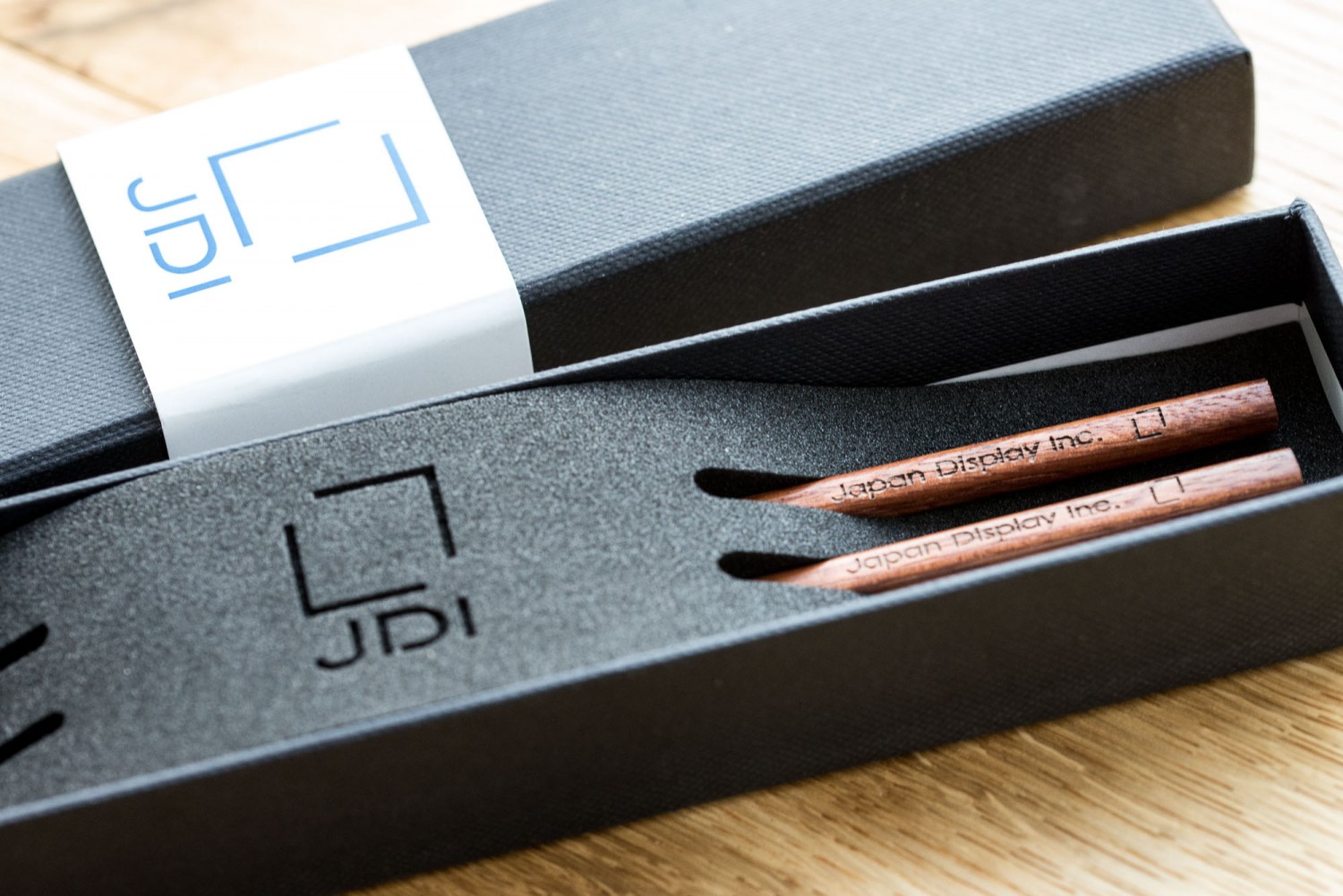 Essstäbchen mit Logo in Geschenkbox, für JDI Japan Display Essstäbchen mit Logo in Geschenkbox, für JDI Japan Display