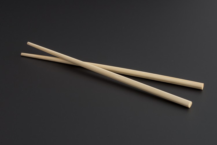 Essstäbchen aus Bambus natur, hell Essstäbchen aus Bambus natur, hell