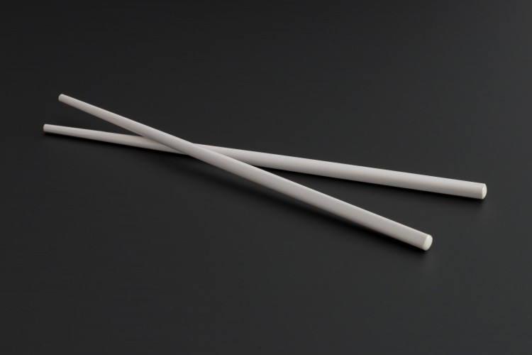 Essstäbchen aus Bambus, weiß Essstäbchen aus Bambus, weiß