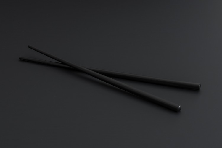 Essstäbchen aus Bambus, schwarz Essstäbchen aus Bambus, schwarz