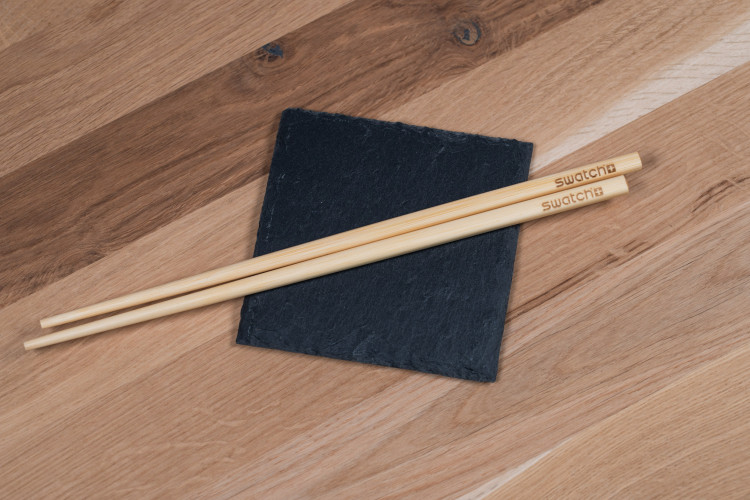 Bambus Chopsticks mit Gravur