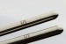 stainless steel chopsticks with logo engraving for Deutsche Bank