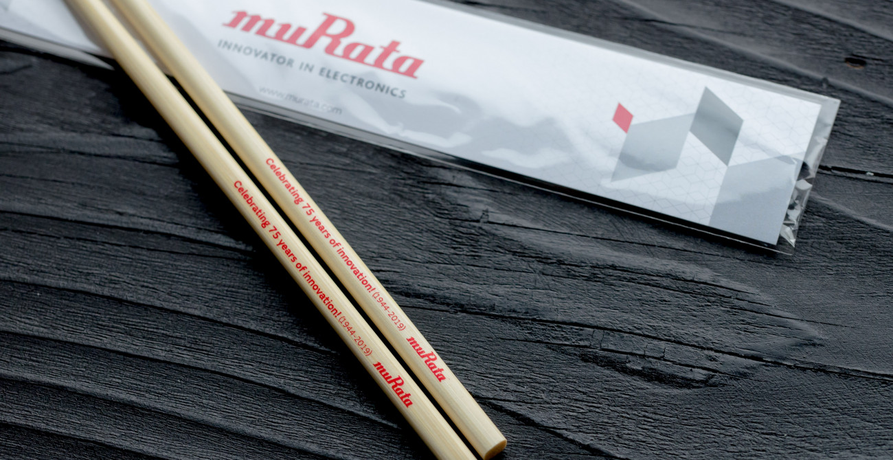 Chopsticks als Giveaway
