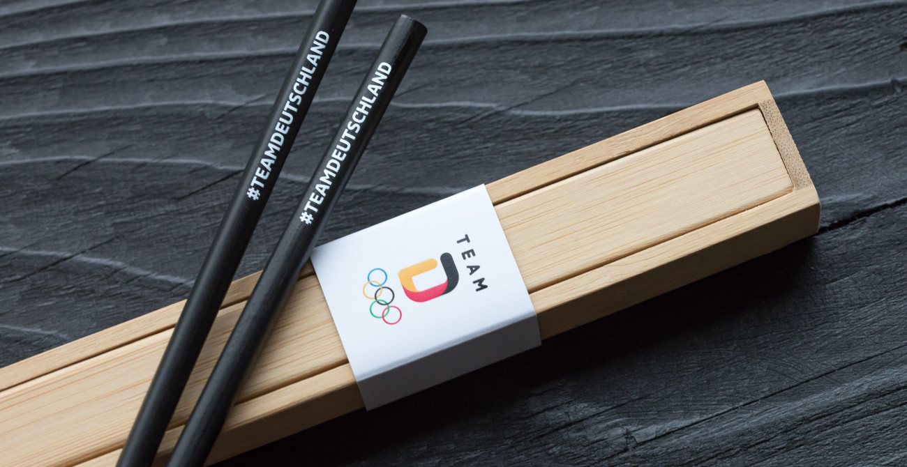 bedruckte Essstäbchen