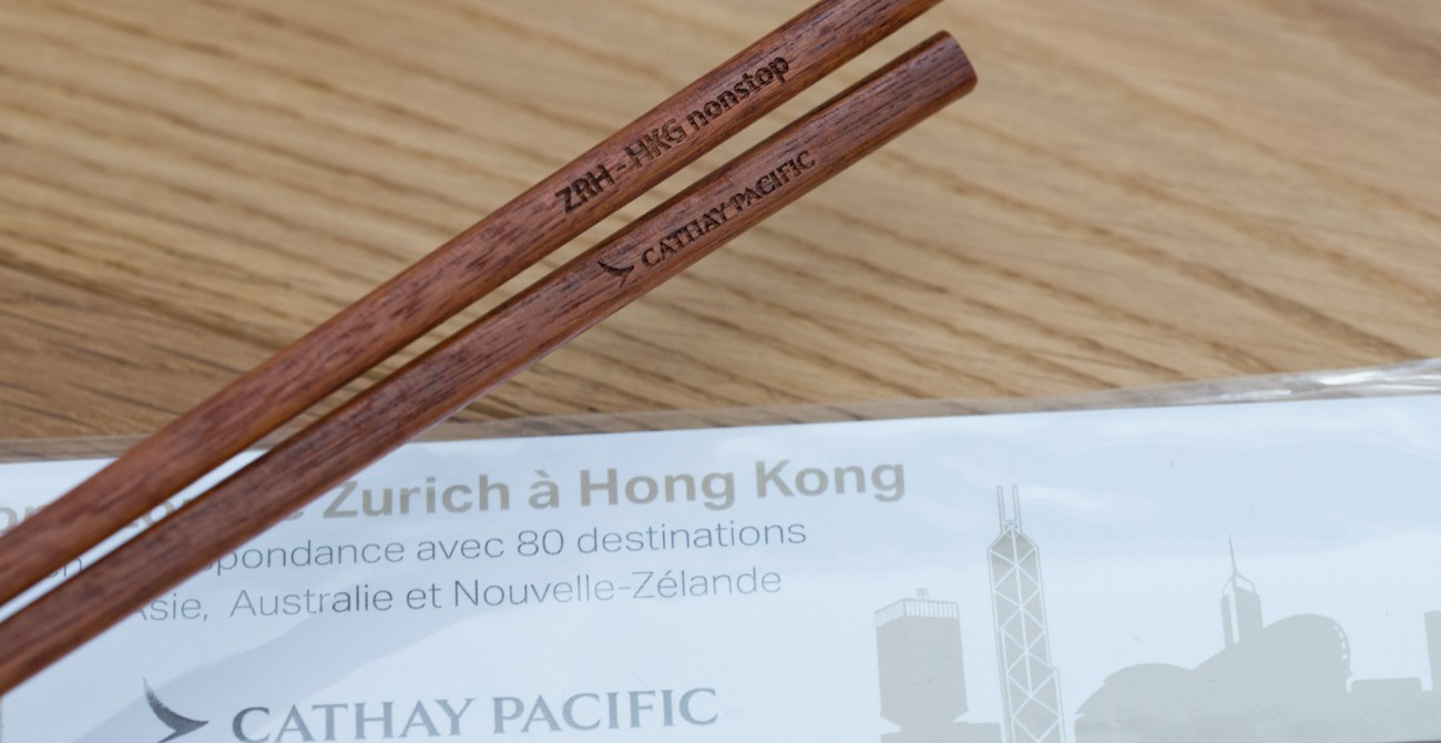 Chopsticks als Giveaway