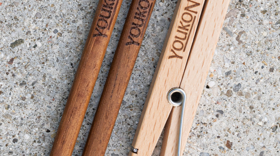 gravierte Essstäbchen