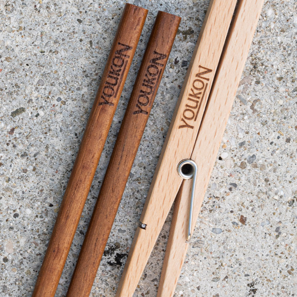 gravierte Essstäbchen