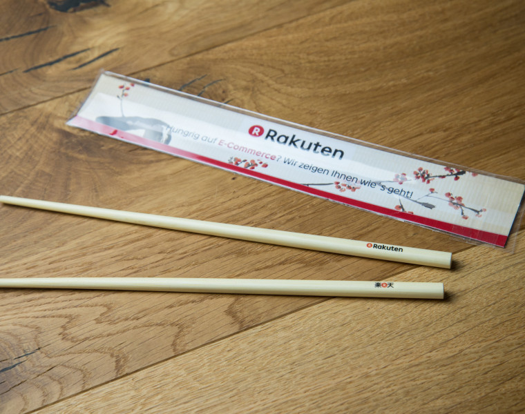chopsticks as giveaway